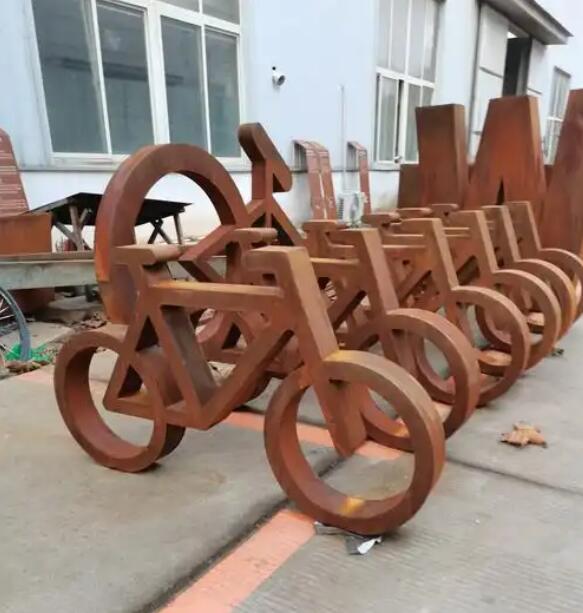 感城镇耐候钢造型